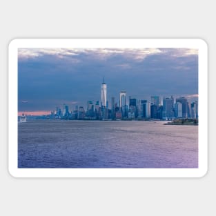 Manhattan Early Morning View Sticker